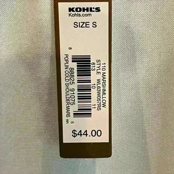 NWT Lauren Conrad Beautiful Shirt Ladies Size Small 100% Rayon - Picture 4 of 7